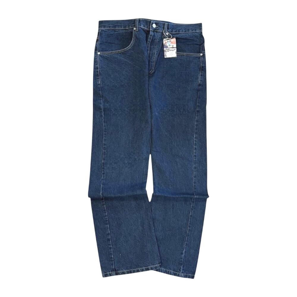 Dope Dirk Light Wash Men's Y2K New With Tag Straight Leg Denim Jean W32 L32